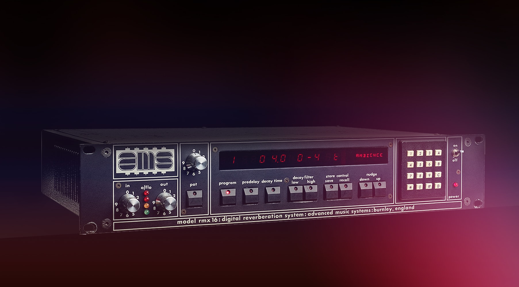 AMS® RMX16 Expanded Digital Reverb