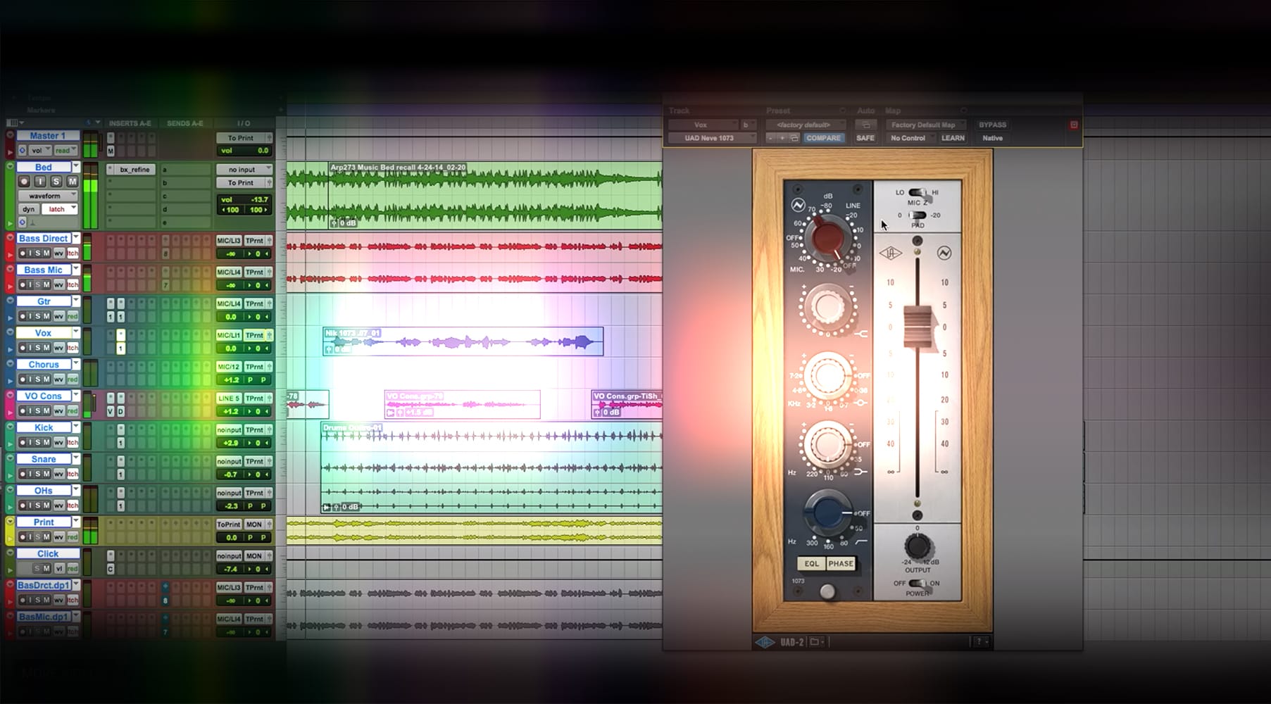 5-Minute UAD Tips: Neve<sup>®</sup> 1073<sup>®</sup> Preamp & EQ Collection