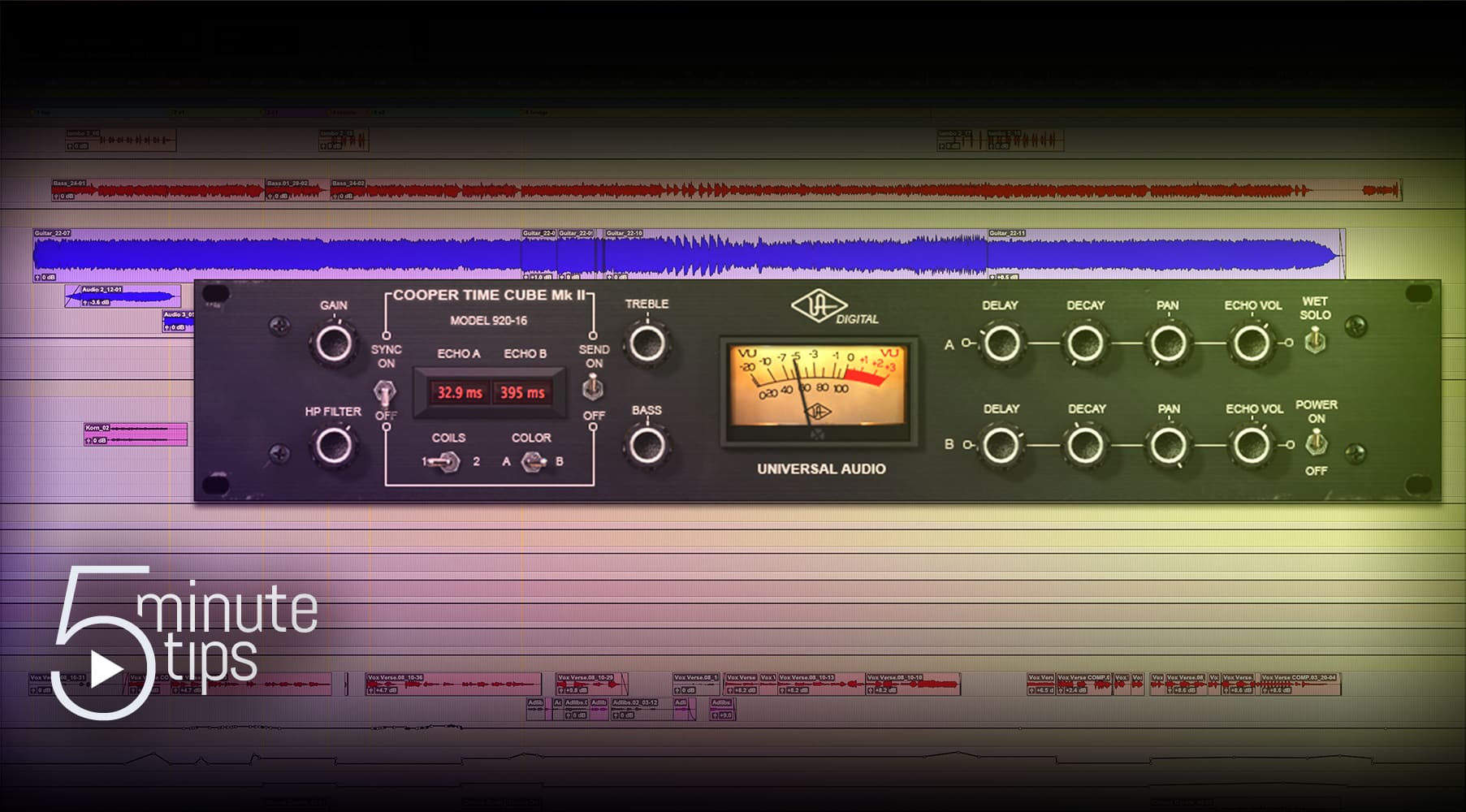 5-Min UAD Tips: Cooper Time Cube Plug-In