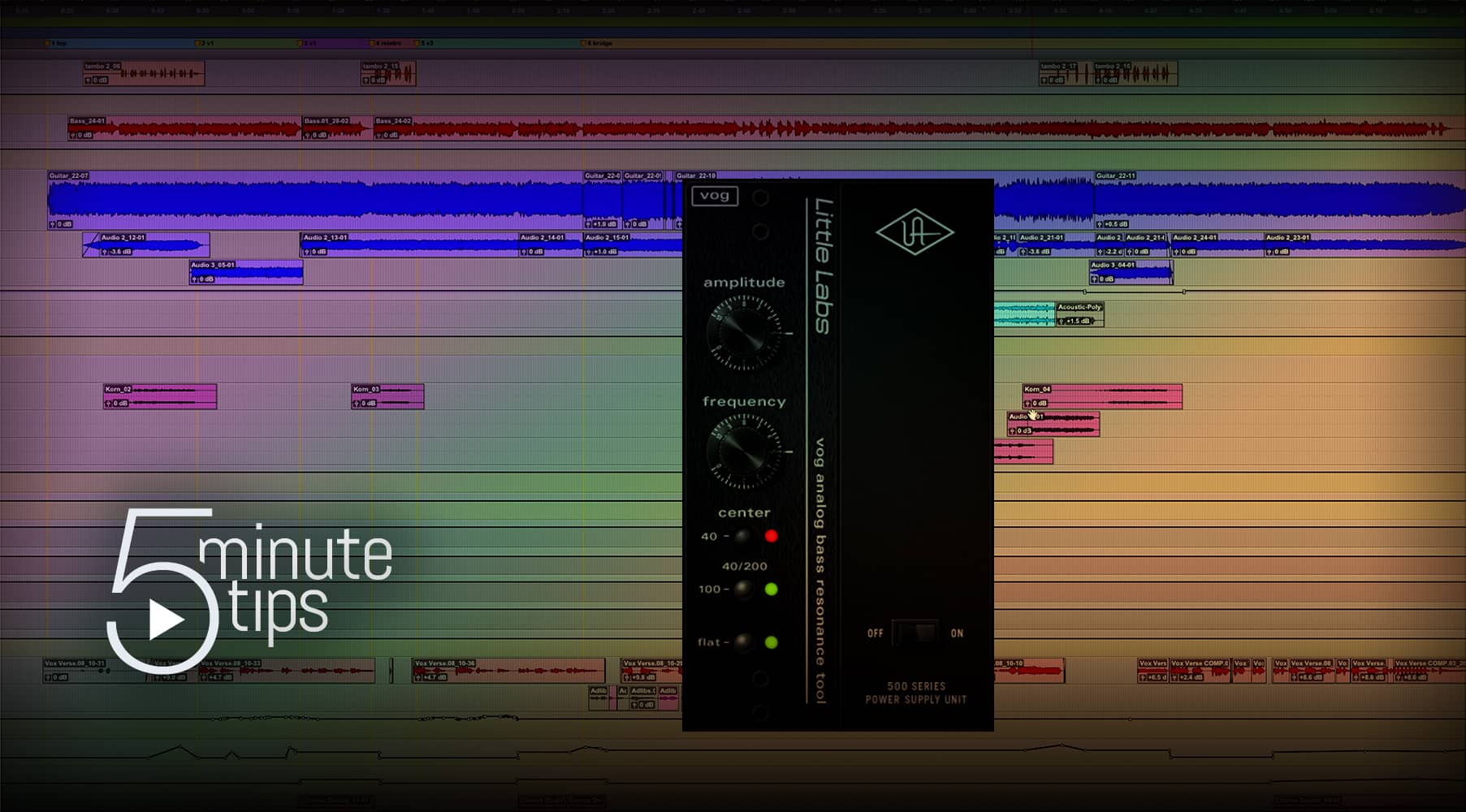 5-Min UAD Tips: Little Labs VOG