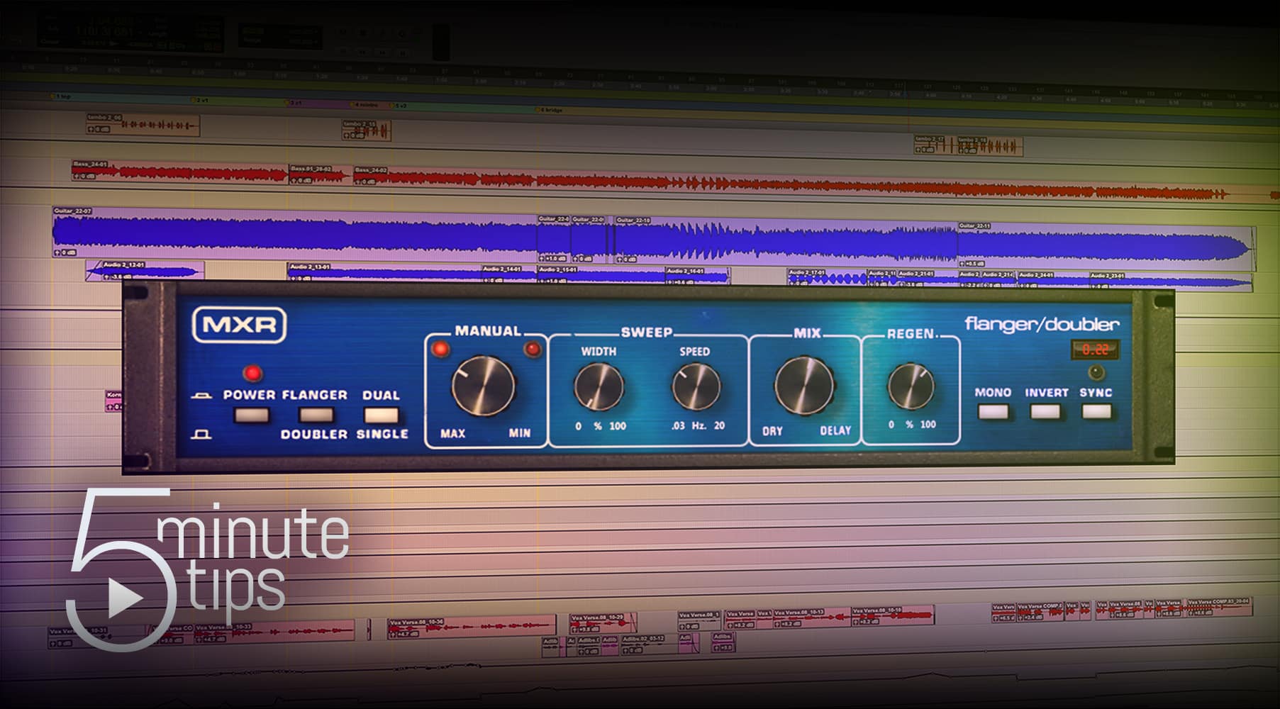 5-Min UAD Tips: MXR Flanger/Doubler