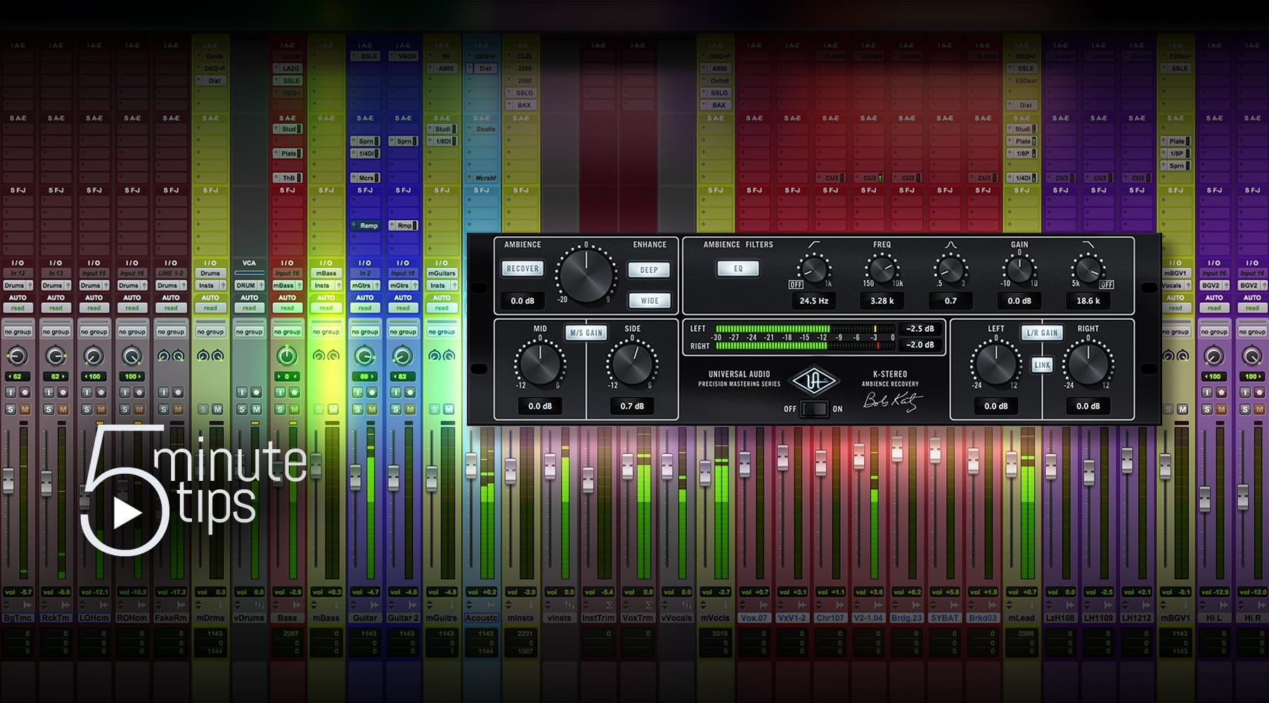 5-Min UAD Tips: Precision K-Stereo Ambience Recovery