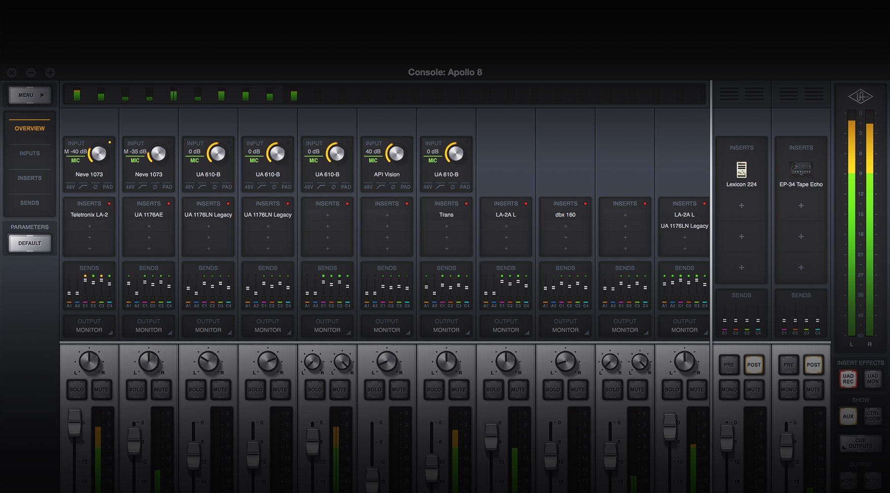 Using Apollo & Apollo 16 Console Applications