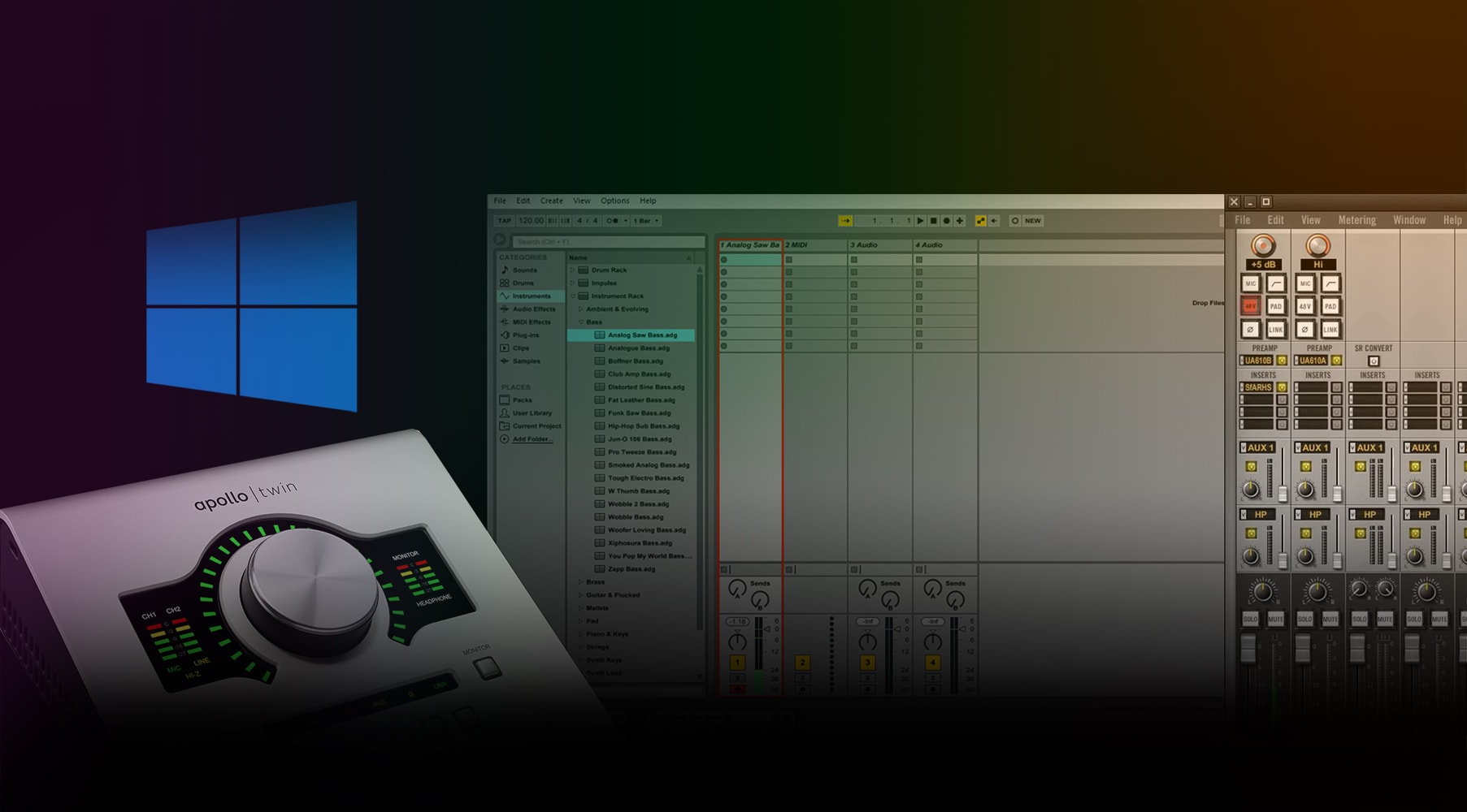 Using Apollo Twin USB with Ableton Live (Full Version)