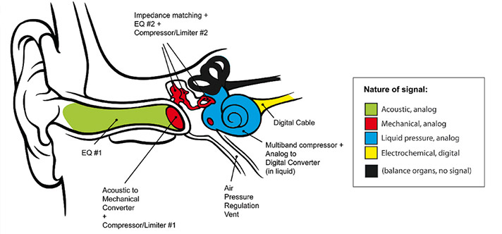 Figure 2: A complex set of audio devices!